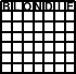 Thumbnail of a Blondie puzzle.