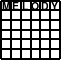 Thumbnail of a Melody puzzle.
