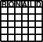 Thumbnail of a Ronald puzzle.