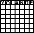 Thumbnail of a Yolande puzzle.