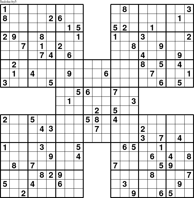 Sudoku-by5