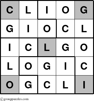 The grouppuzzles.com Answer grid for the Logic-5-Spot-r3 puzzle for 