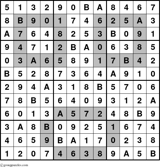The grouppuzzles.com Answer grid for the tpsmith-surprised puzzle for 
